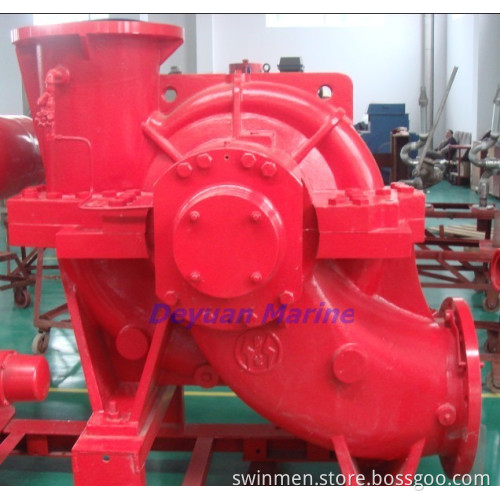marine external fire pump